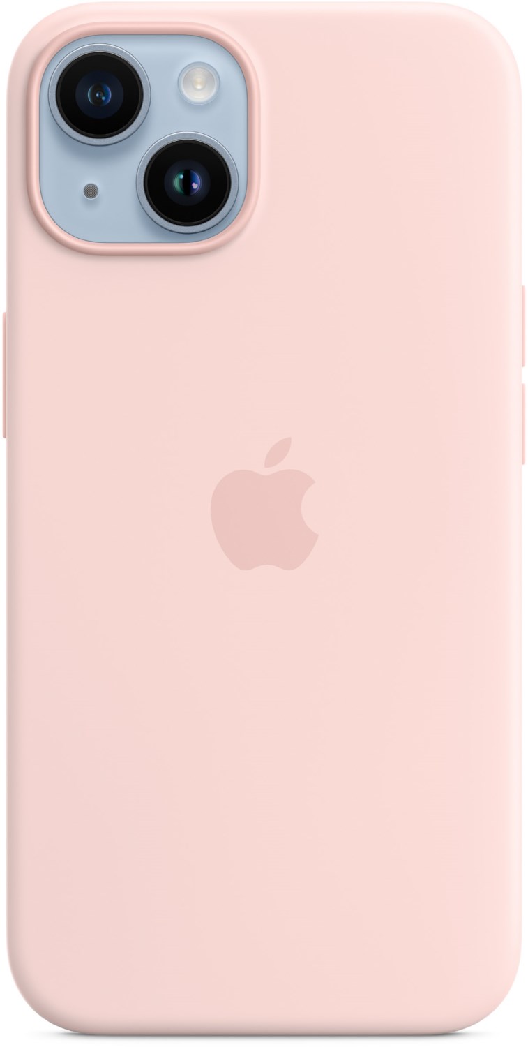 Image of Silikon Case mit MagSafe für iPhone 14 kalkrosa