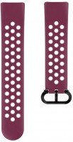 Sportarmband für Fitbit Charge 5 bordaux/grau