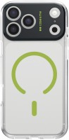 Transparent Cover für iPhone 17 Pro Max grün
