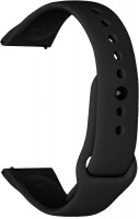 Silikonarmband für Stegbreite 20mm schwarz