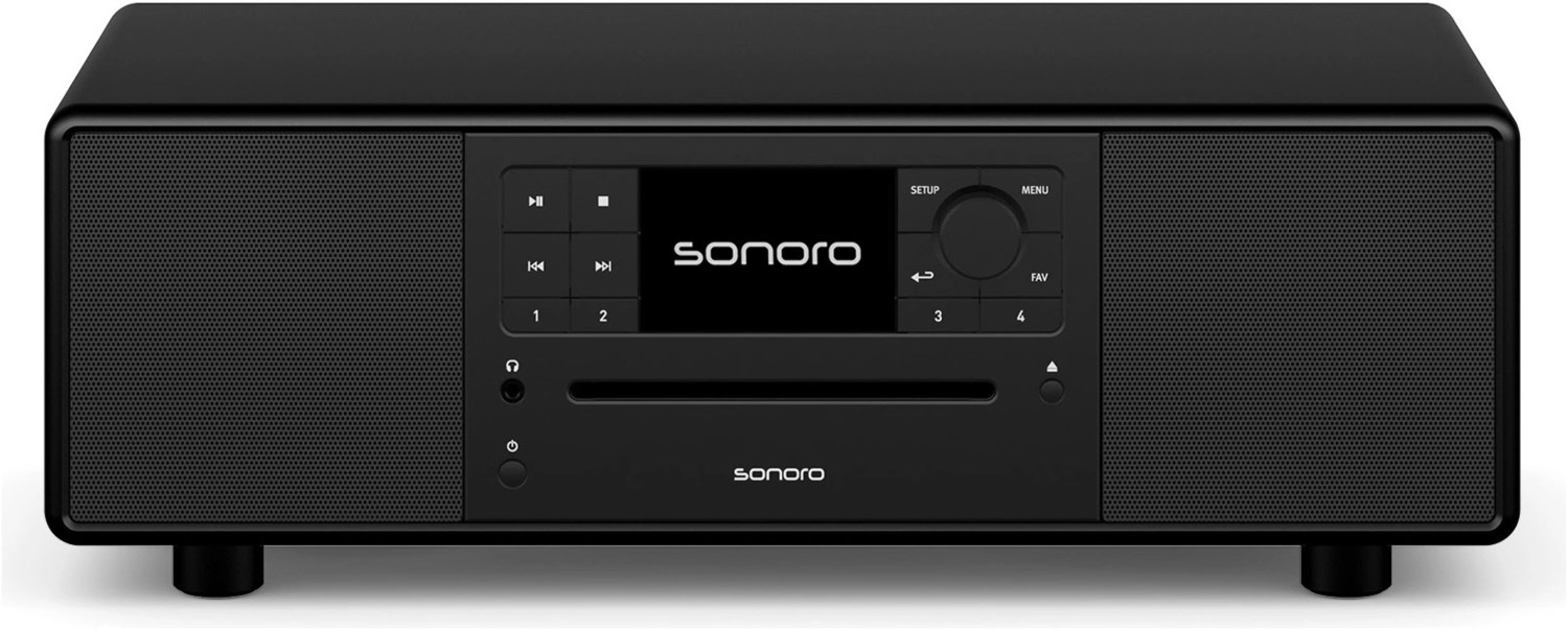 Image of Prestige Internetradio schwarz matt/schwarz