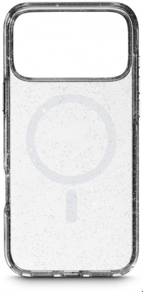 Cover Mag Glitter für iPhone 17 Pro Max transparent