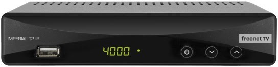 T2 IR DVB-T2 HD Receiver schwarz