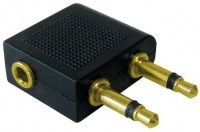 Flugzeugkopfhörer-Festadapter