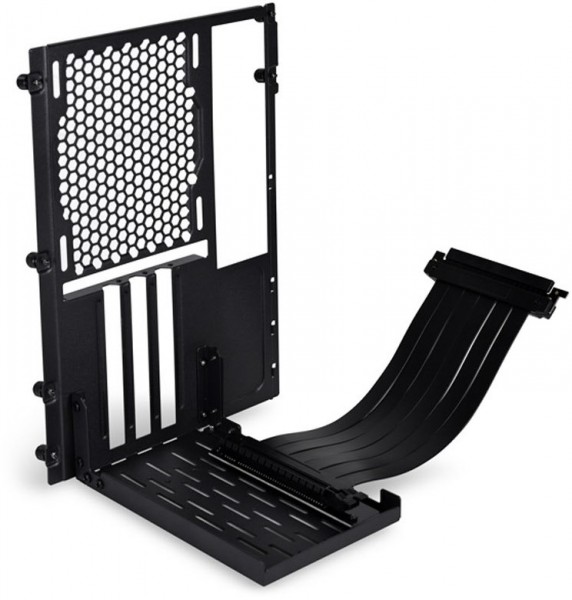 O11D-1X-3 Mini Grafikkartenhalter schwarz