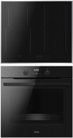 EHBIX 955 200 S Flex Herdset mit Induktionskochfeld schwarz-glas