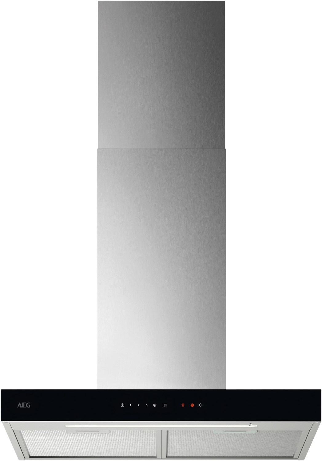Image of GB67D61HL Kamin-Dunstabzugshaube schwarz/edelstahl