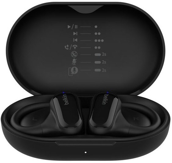 SoundForm ClearFit True Wireless Kopfhörer schwarz