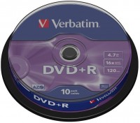 DVD+R DL+ 16x (10er Spindel) DVD-Rohlinge