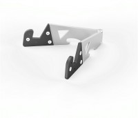 Metall-Halterung Travel für Tablets und Smartphones silber