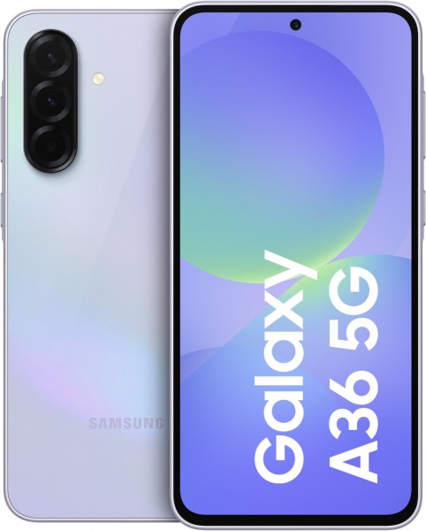 スマートフォン本体 Samsung Galaxy A36 5G 8GB 128GB Samsung Galaxy A36 5G (128GB) Smartphone awesome lavender | EURONICS