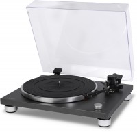 PLATINUM Plattenspieler mit USB-Anschluss Schwarz matt