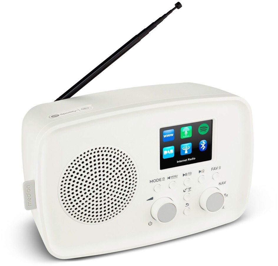 Life IRE-1 (MD89318) Internetradio grau