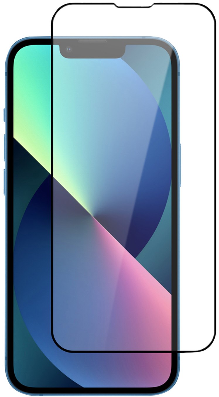 Second Glass X-Pro Full Cover für iPhone 13/13 Pro transparent