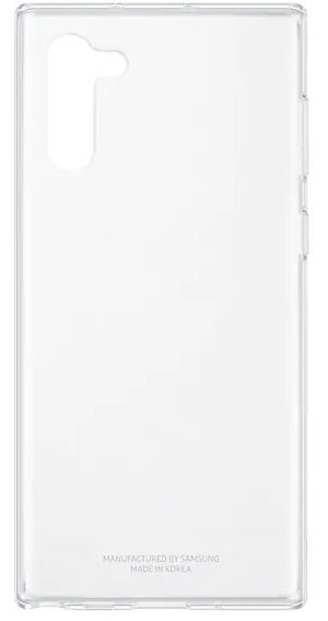 Clear Cover für Galaxy Note10 transparent