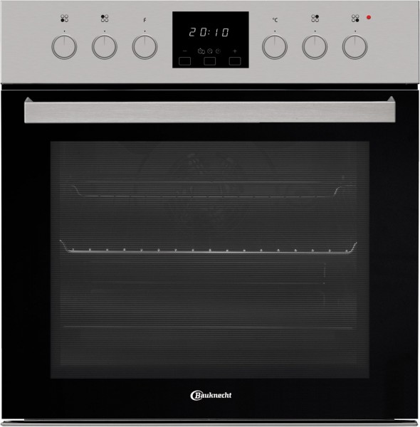 HVS3 TH8V2 IN Einbau Elektro-Herd edelstahl-optik, 65 l, 59,5 cm breit, A