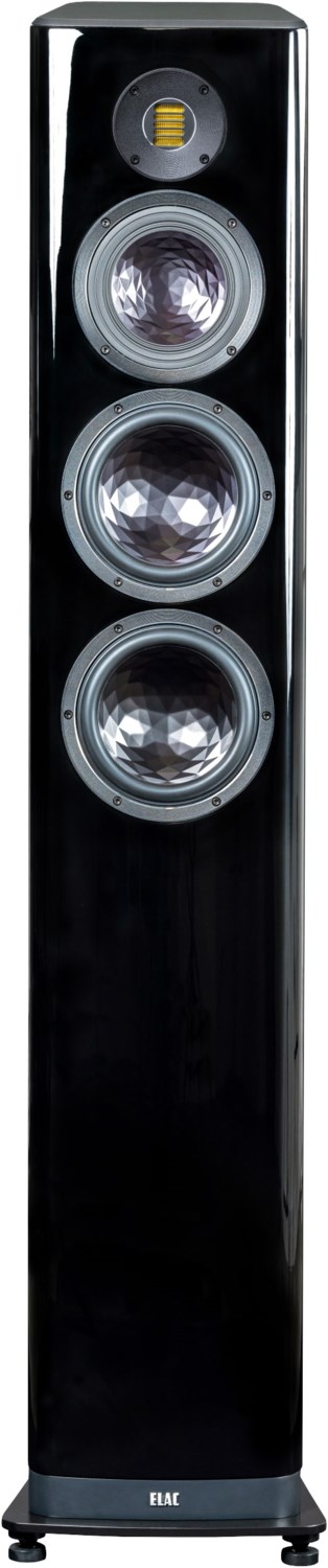 Vela FS 409.2 /Stück Stand-Lautsprecher schwarz hochglanz