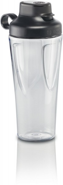 MMZBT01B To Go Flasche Trinkbehälter transparent schwarz