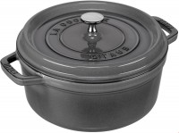 La Cocotte Rund (24cm) Graphit-grau