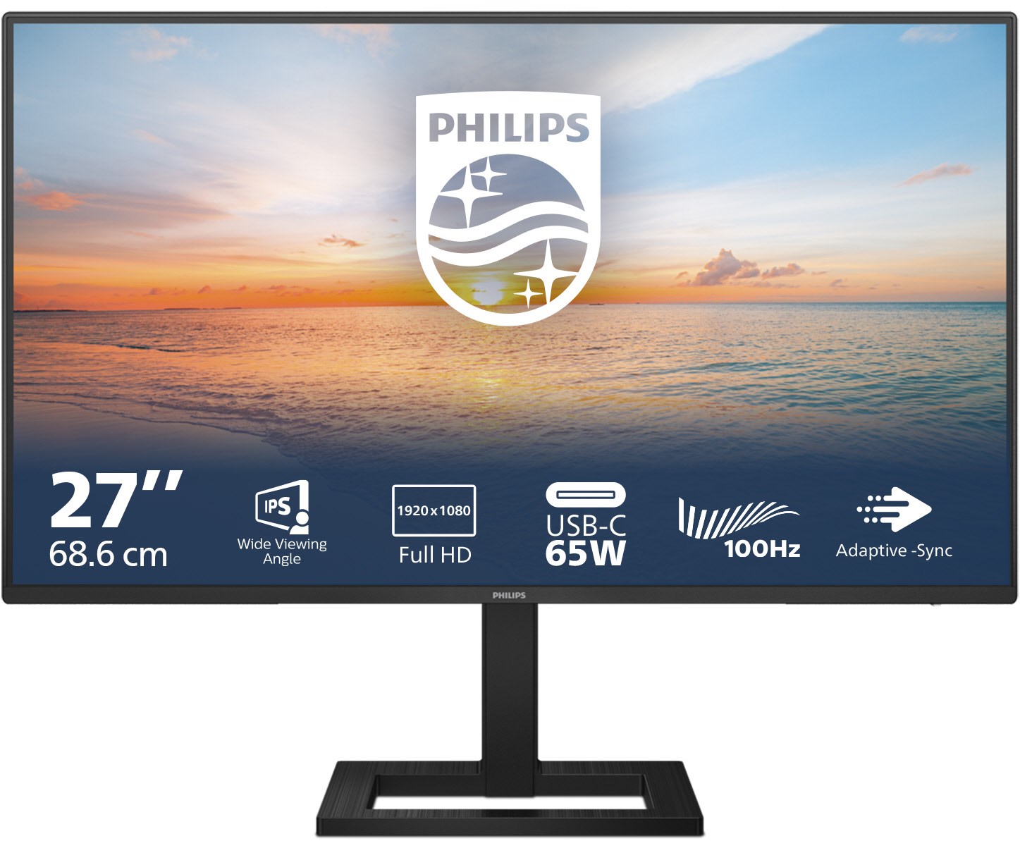 Image of 27E1N1300AE/00 69 cm (27") TFT-Monitor mit LED-Technik schwarz
