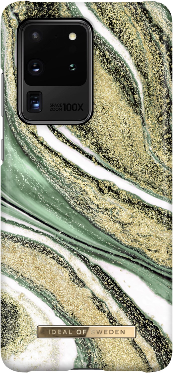 Fashion Case für Galaxy S20 Ultra cosmic green swirl