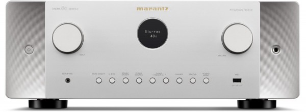 Cinema 60 DAB S2 Klang Effekt Receiver silber/gold