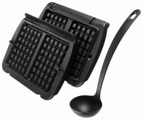 XA7248 Waffelplatten OG+ & Elite Waffeleisen-Austauschplatte schwarz