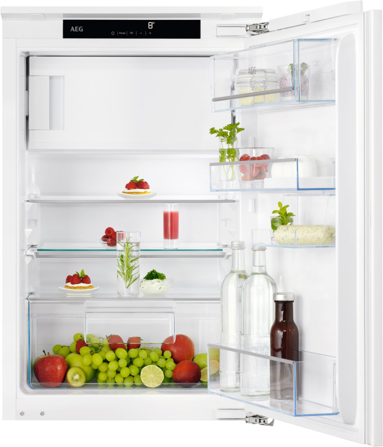 Santo TF5OS882DF Einbau-Kühlschrank mit Gefrierfach weiß