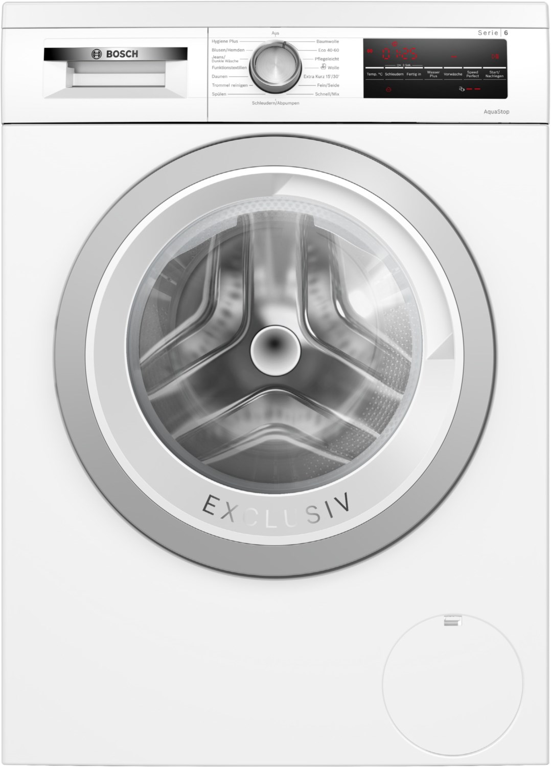 WUU28T92 Stand-Waschmaschine-Frontlader weiß / A