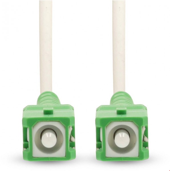 CCGB89600WT60 Glasfaser-Kabel (6m) SC/APC > SC/APC weiß