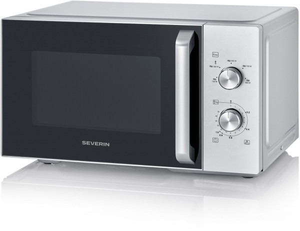 MW 7797 Stand-Solo-Mikrowelle silber