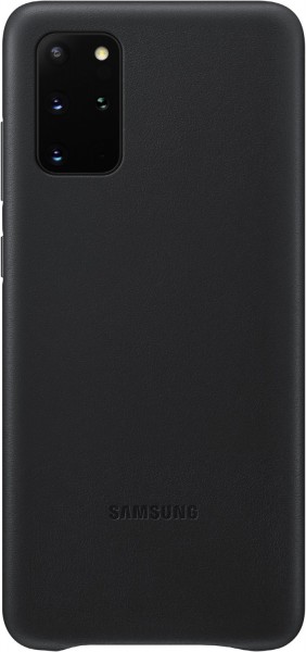 Leather Cover für Galaxy S20+ schwarz