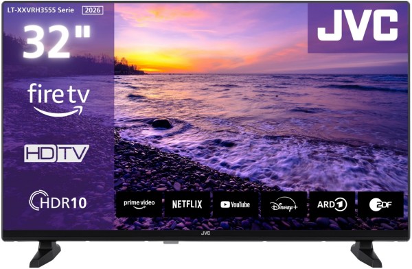 LT-32VRH3555 80 cm (32") LCD-TV mit LED-Technik schwarz, HD Ready, Smart-TV, DVB-T2/DVB-C/DVB-S2, Sprachsteuerung
