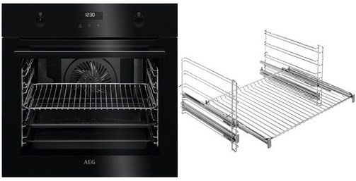 Image of BPF535B2VA Einbaubackofen bestehend aus BPE535020B + TR2LFV schwarz
