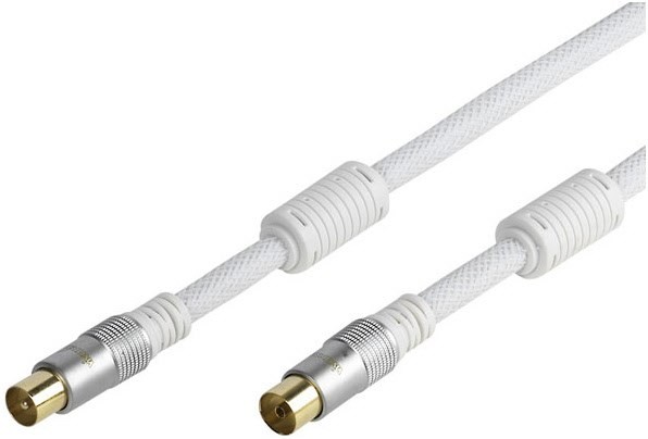 PS L 7110 15 WS TV-Antennenkabel weiß