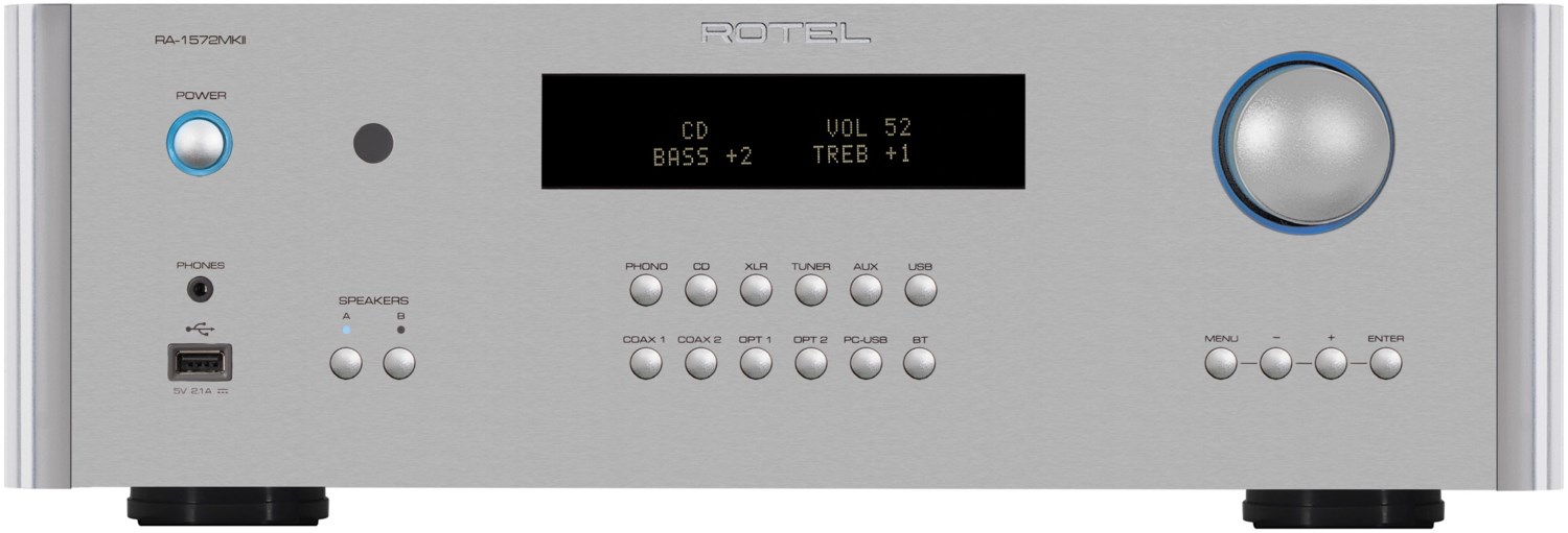 A14 MKII Vollverstärker Stereo silber