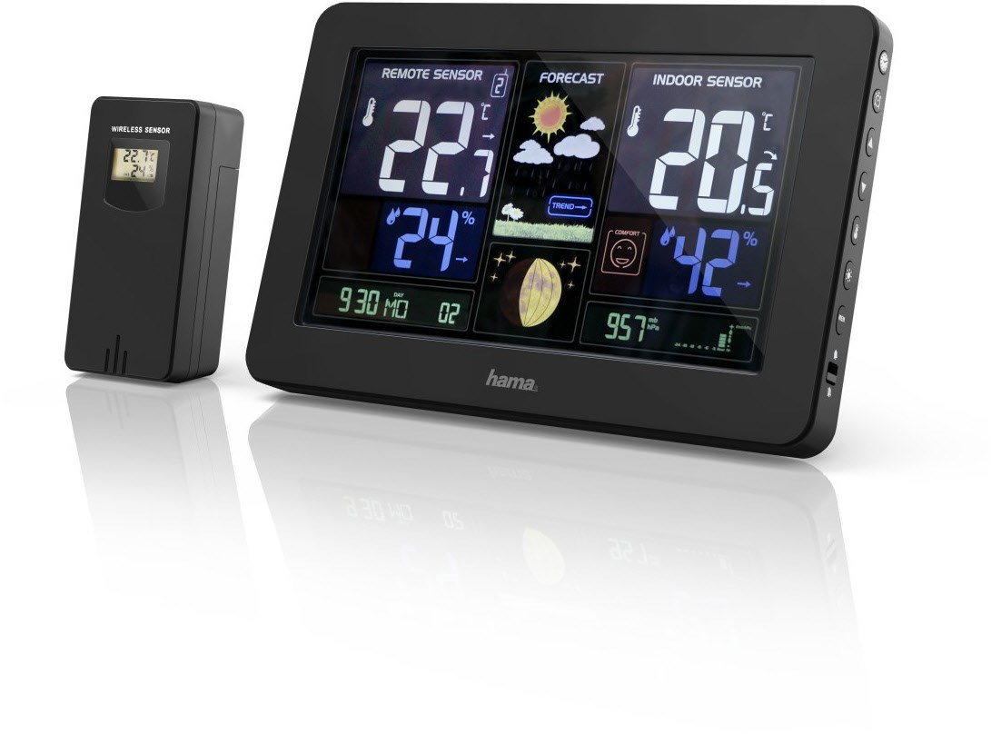 Image of Premium Wetterstation schwarz