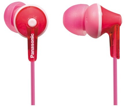RP-HJE125E-R In-Ear-Kopfhörer mit Kabel rot