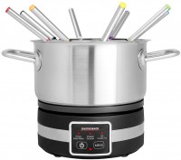 Fondue Multicook 4-in-1 Fondue edelstahl/schwarz