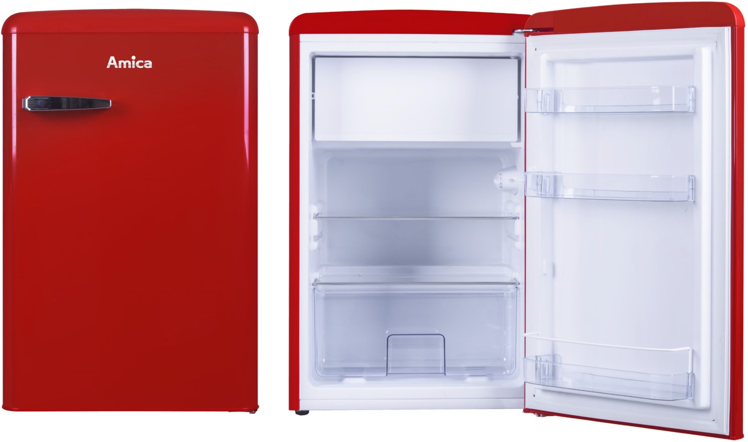 KS 15612 T Tischkühlschrank mit Gefrierfach blau