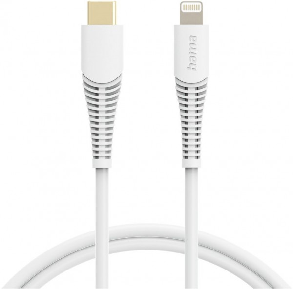 Ladekabel (1,5m) USB-C>Lightning weiß