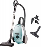 VX82-1-4MB Bodenstaubsauger misty blue, mit Beutel, 3,5 l Staubvolumen, 12 m Reichweite, Hartboden-Düse