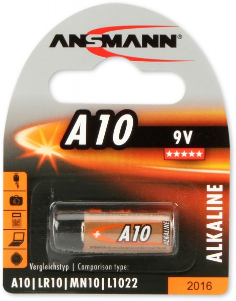 Alkaline 9V 1er Blister Batterie bronze