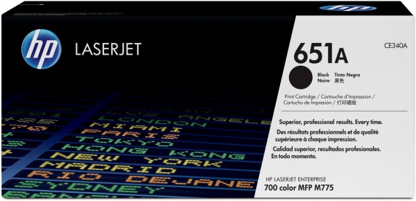 Nr. 651 A Toner (13.500 S.) schwarz