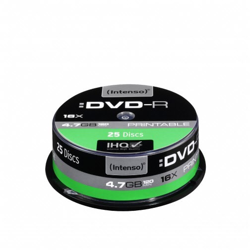 DVD-R Printable (4,7GB) 25 Cake Box