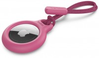 Secure Holder mit Schlaufe für AirTag pink
