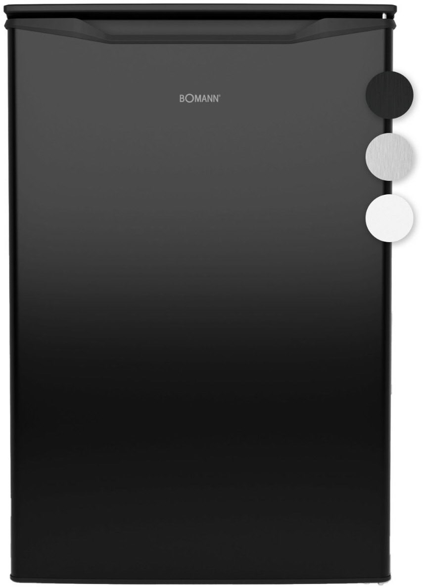 GS 7253 Tischgefrierschrank edelstahl optik schwarz