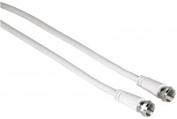 F-Stecker > F-Stecker 85dB (10m) weiß
