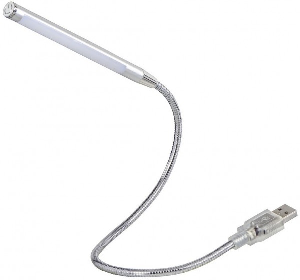 Notebook-Licht Schwanenhals silber