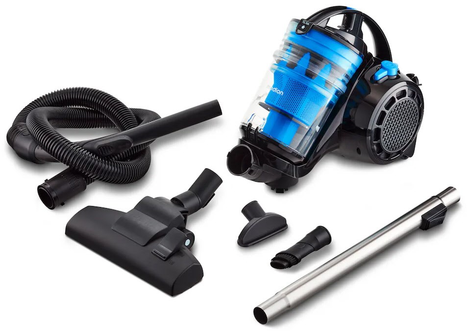 Life P2000 Beutelloser Bodenstaubsauger schwarz/blau